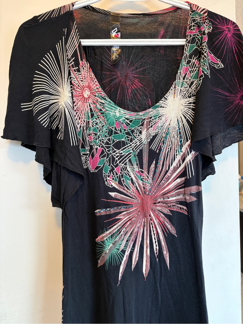 Black dress -Desigual size Large